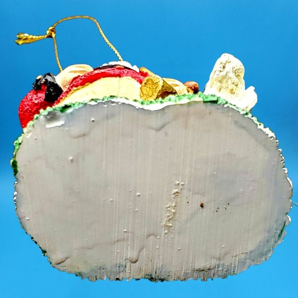 Tally-Ho Equestrian Santa Dog Ornament English Riding Lodge Fox Hunt Christmas - Picture 10 of 10